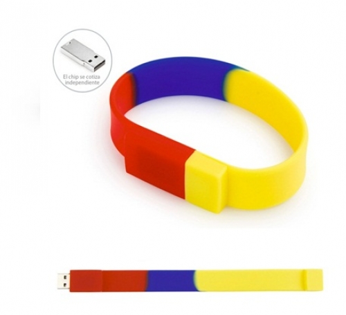 USB0024 Tricolor Manilla Bracelet para USB